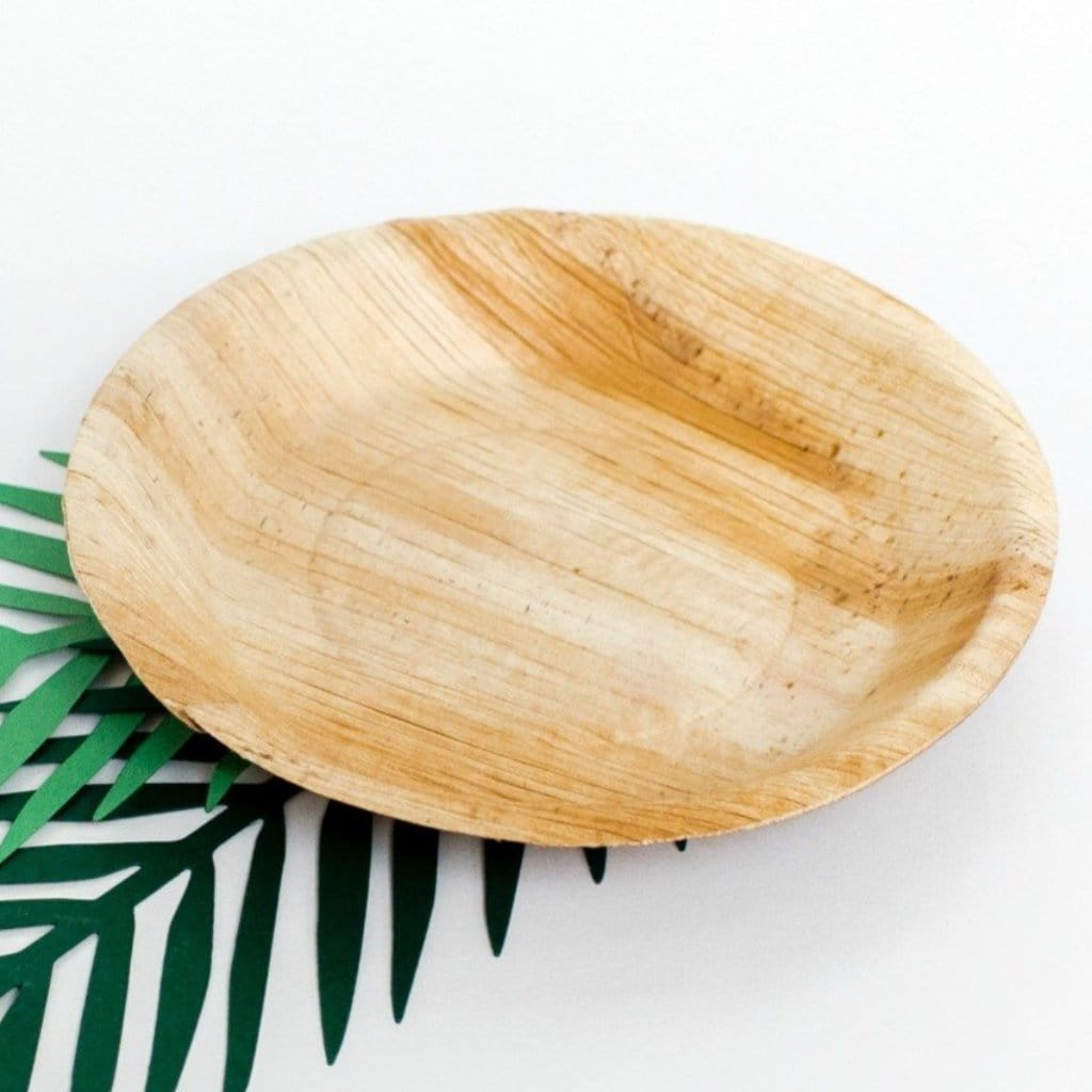 Palm Leaf Plates EcoFriendly Party Supplies UK Pretty Little Party